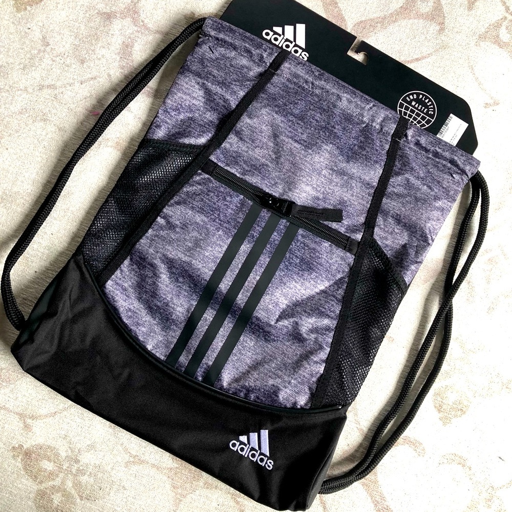 Adidas black /gray backpack